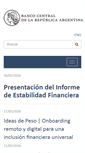 Mobile Screenshot of clientebancario.bcra.gov.ar