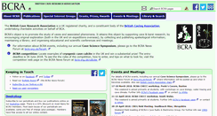 Desktop Screenshot of bcra.org.uk