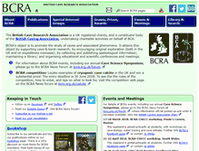 Tablet Screenshot of bcra.org.uk
